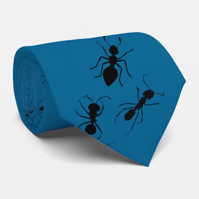 Cravate Entomologiste Lutte antiparasitaire Antennes de l' (Roulé)