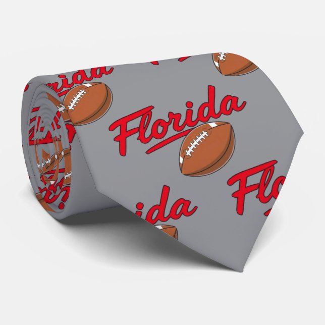 Cravate Équipe de Floride de football (Roulé)