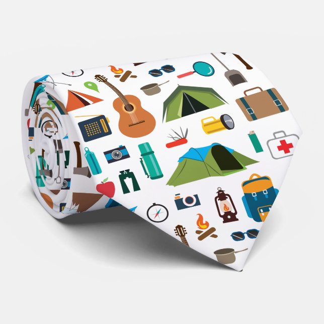 Cravate Équipement de camping (Roulé)