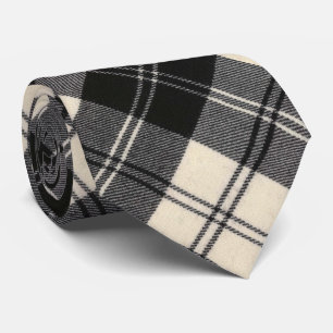 Cravate Erskine Black and White Original Tartan écossais