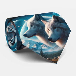 Cravate Esprit des loups  Hommes 