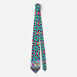 Cravate Étoile verte UFO