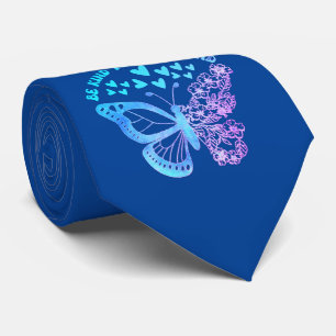 Cravate ÊTRE GENTIL À VOTRE ESPRIT papillon, santé mentale