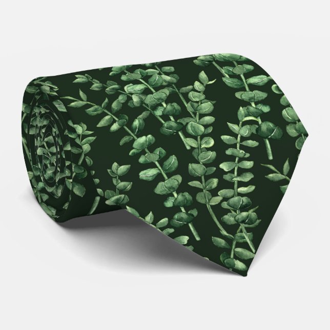 Cravate Eucalyptus 2 (Roulé)
