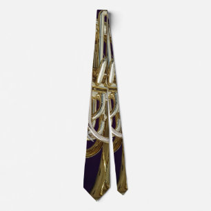 Cravate Euphonie de laiton d'or