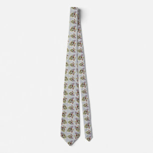 Cravate Femme Florale Vintage