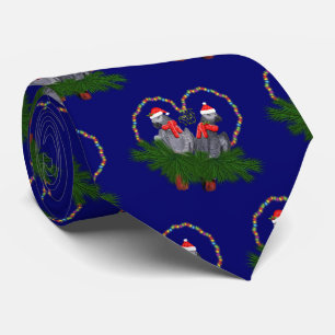 Cravate Festive Featherballs (Marine)