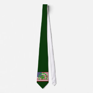 Cravate Fête de la St Patrick américaine