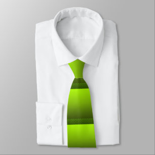 Cravate Feuillage vert