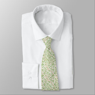 Cravate Feuille de pays et succursale William Morris Crava