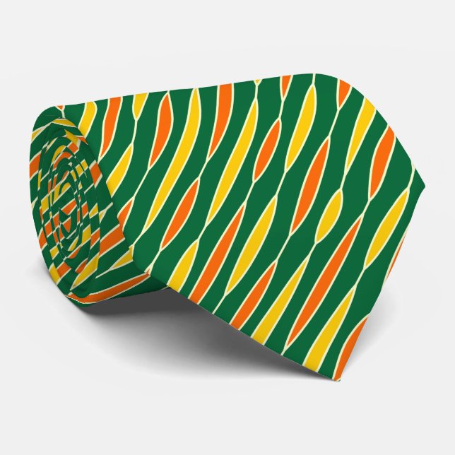 Cravate Feuille linéaire 04v2 (diagonale) (Roulé)
