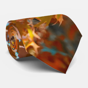 Cravate Feuilles automnales