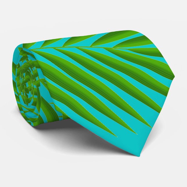 Cravate Feuilles Palm (Roulé)