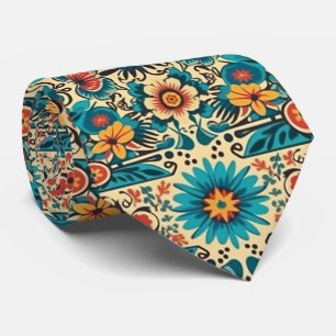 Cravate Fiesta Blooms, personnalisable