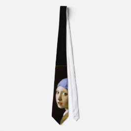 Cravate Fille avec une perle à oreille Vermeer Art