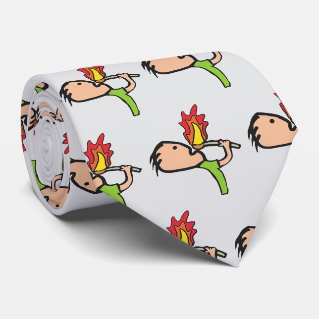 Cravate Fire Eating (Roulé)