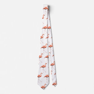 Cravate Flamants roses