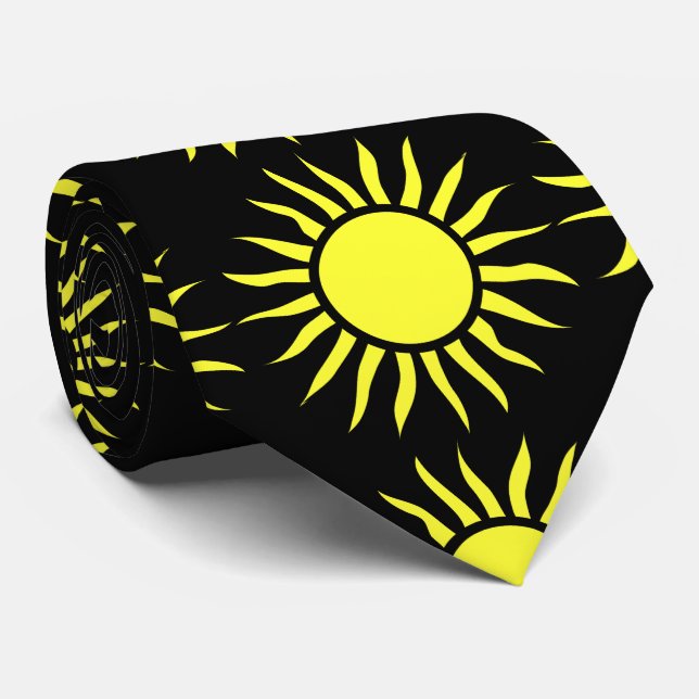 Cravate Flambage Sun Thunder_Cove (Roulé)