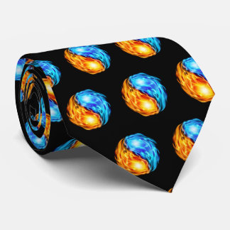 Cravate Flames jumelles