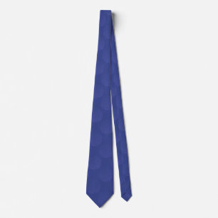 Cravate Fleur de vie / Blume des Lebens - bleu Motif