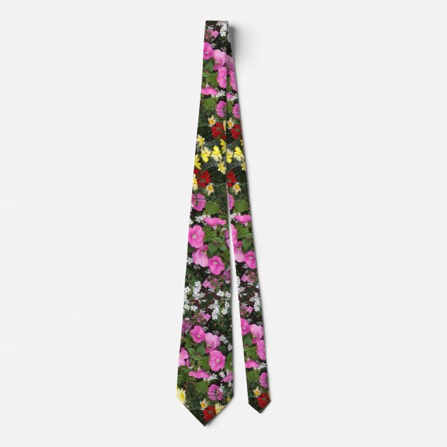 Cravate fleur sauvage (Devant)