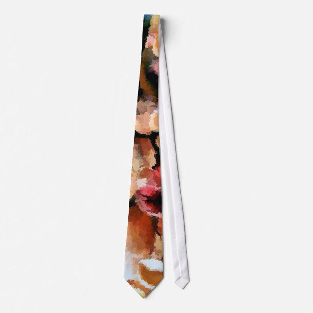CRAVATE FLEURS (Devant)
