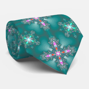 Cravate Fleurs Artdeco dans le style rétro