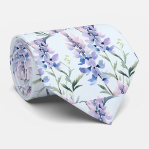 Cravate Fleurs de bureau décontractées noué au cou Bohème