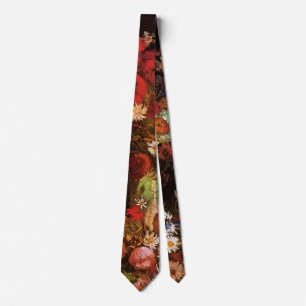 Cravate Fleurs de la vie morte dans un vase par Vincent va