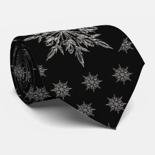 Cravate Flocon de neige parfait pour les vacances de Noël