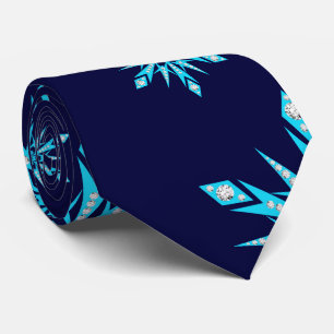 Cravate Flocons de neige