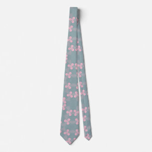 Cravate Floral Design  1owlartist