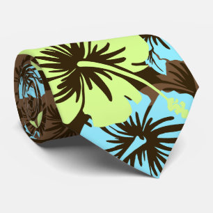 Cravate florale épique de Hawaïen de ketmie
