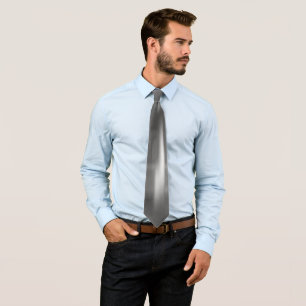 Cravate Formes fuyantes grises et blanches contrastées