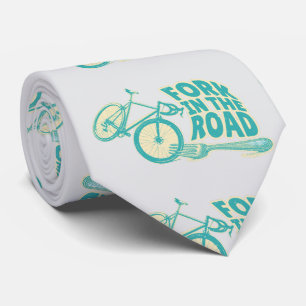 Cravate Fourche dans la rue Funny vélo