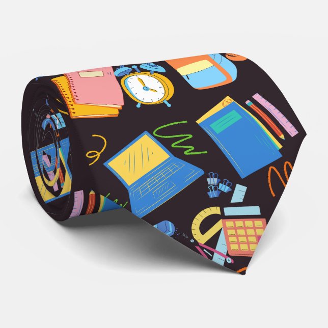 Cravate fournitures scolaires (Roulé)
