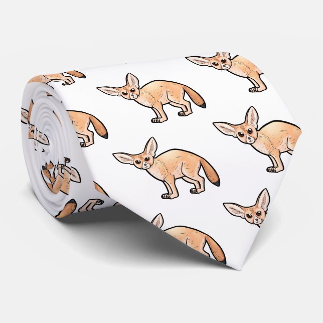 Cravate Fox de Fennec (Roulé)