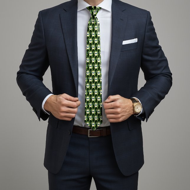 Cravate Frogs Against Fascism Portland Frog Protest (Créateur téléchargé)