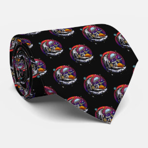 Cravate Fromage Space Moon