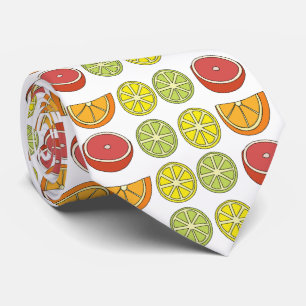 Cravate Fruit Citron