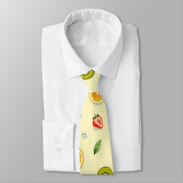 Cravate Fruits Mixtes 2 (Attaché)