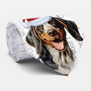 Cravate Funny Bluetick Coonhound Amoureux des chiens de No