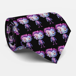 Cravate Funny Frankenstein Monster Halloween Motif amusant