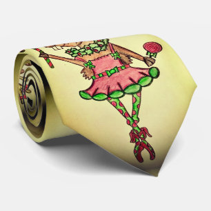 Cravate Funny Reindeer Men’s Christmas Tie