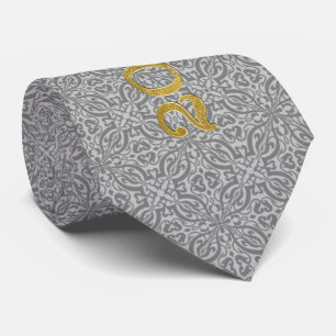 Cravate Future Classe de 2025 Graduate Gold Deep Grey