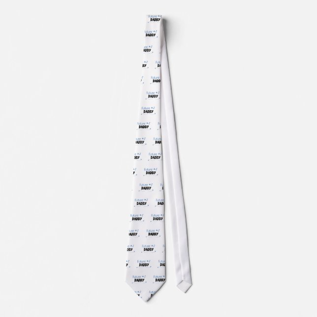 Cravate Futurs T-shirts et cadeaux Daddy (Devant)
