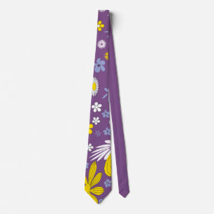 Cravate Galaxie Fleur Personnaliser