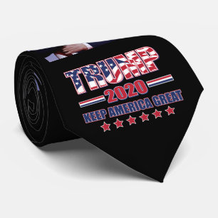 Cravate Garder l'Amérique en tête Trump 2020