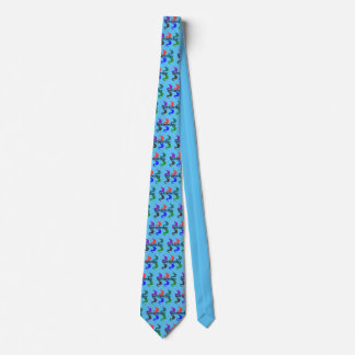 Cravate Gastroenterology Gifts Stomach Design Blue Tie