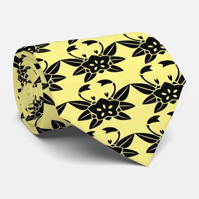 Cravate Gentiane en forme de crabe (Roulé)